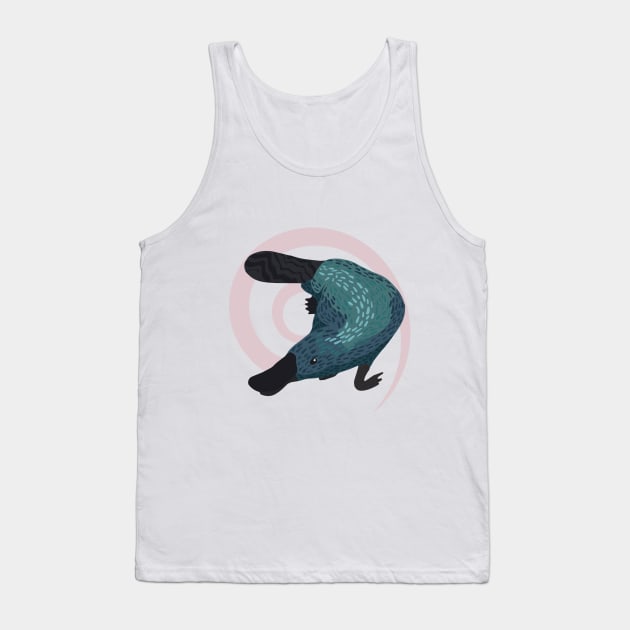 Platypus Tank Top by divafern